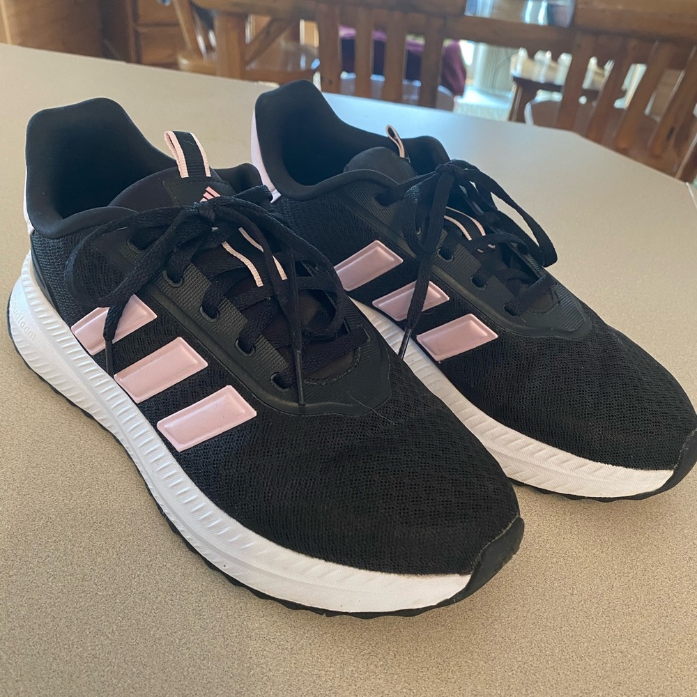adidas Black and Light Pink Women's Running Shoes